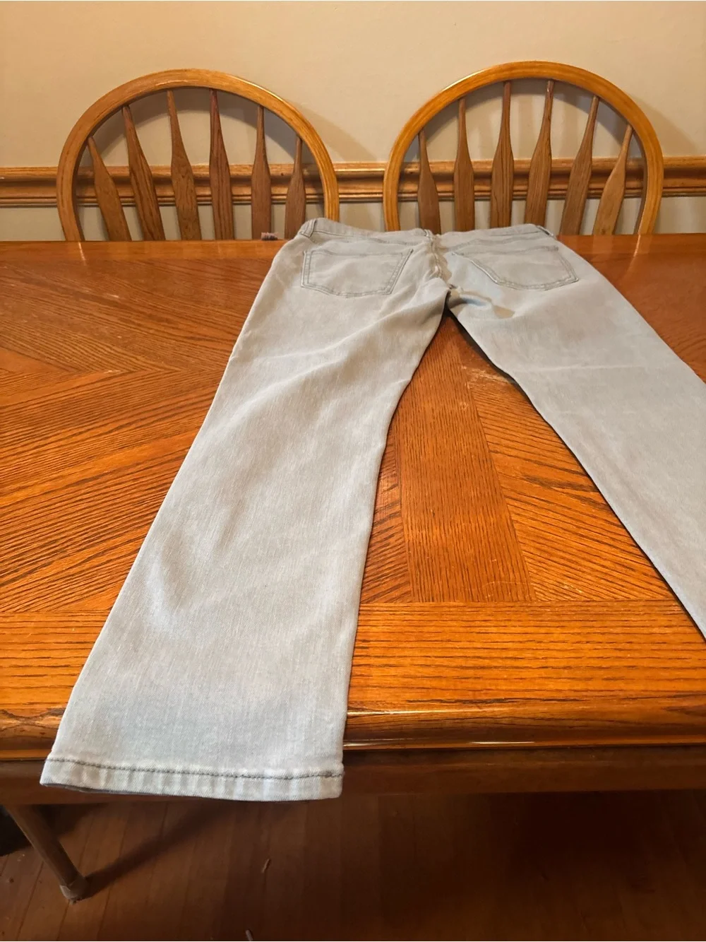 Old Navy 360 Stretch Slim Jeans Mens 32x30 Light Gray Comfort Waist Denim NWT